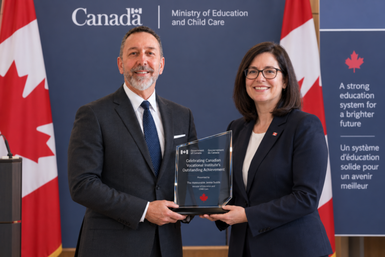 Celebrating Canadian Vocational Institute’s Outstanding Achievement Celebrating Canadian Vocational Institute’s Outstanding Achievement
